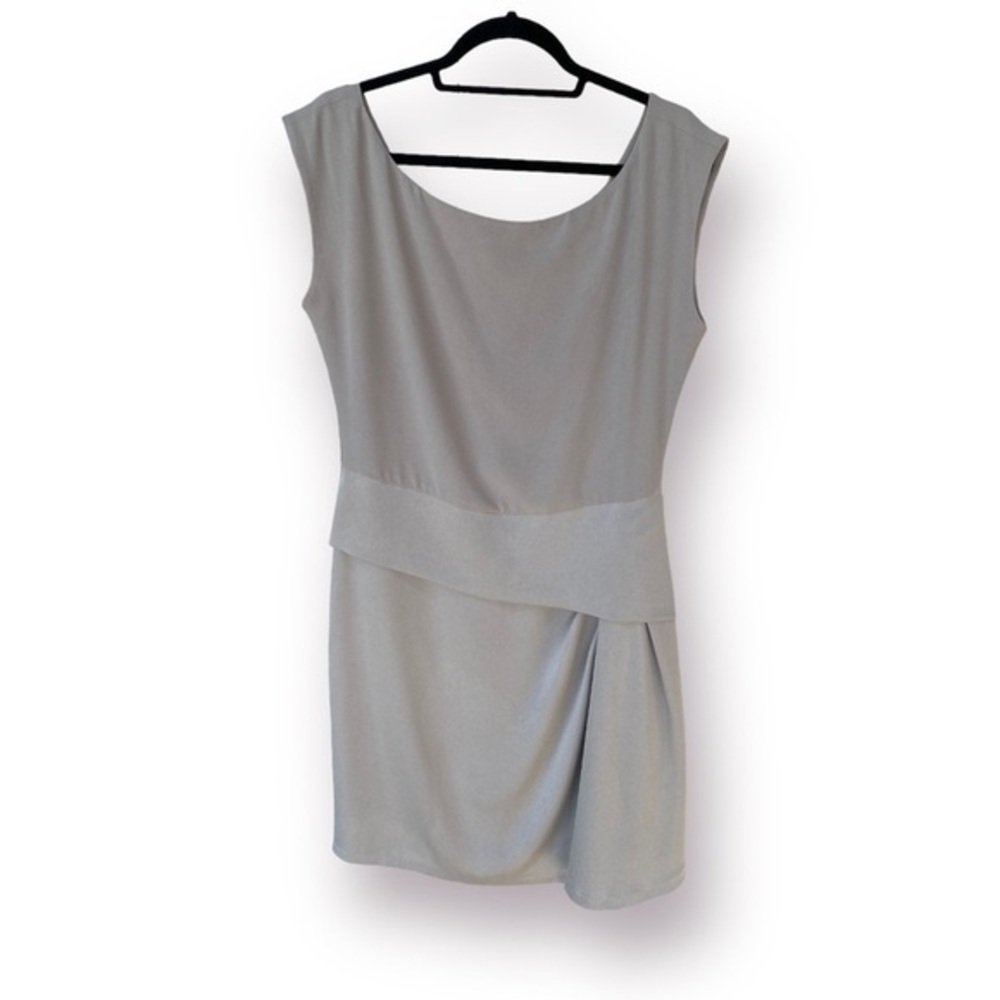 Diane von Furstenberg Taupe Mini Dress Size 12